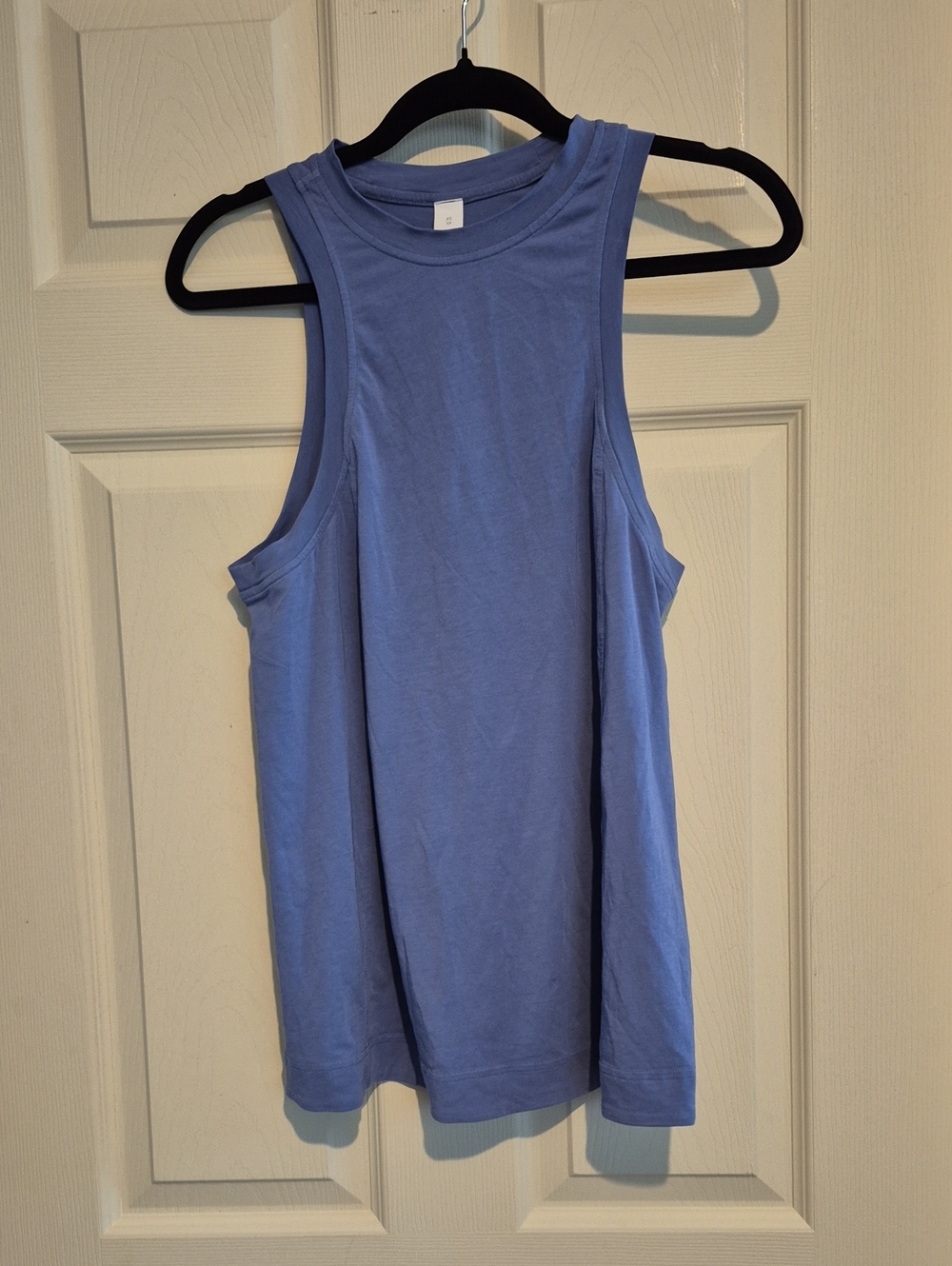 🍋 Lululemon Long Cotton Crewneck Tank Top Water Drop Size XS